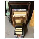 Pictures & Picture Frames. Largest is 35 x 27.