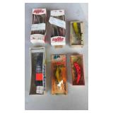 6-Fishing lures w/original box
