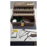 Plano 6330 tackle box w/12+ lures & accs