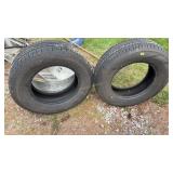 2 Auto tires-225/70R16 101T