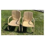 2-metal patio rockers