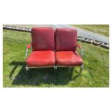 Art Deco style loveseat