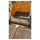 IH trail yard sweeper, 40'