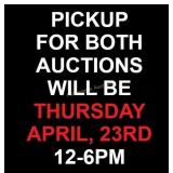 PLEASE NOTE PICK UP TIME