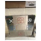 Reflective Dance Pad for Rhythm Arcade Games