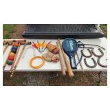 Yard games & equipment, BB gloves, etc
