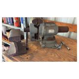 5' bench vise & 6' RR track anvil