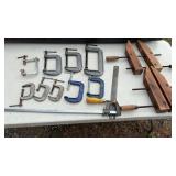 'C' clamps & wood clamps
