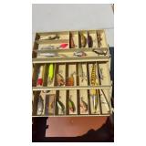 Plano 3300 tackle box w/ 23 lures