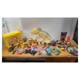 Vintage Kids Items. Lunchbox, Dinosaur,,