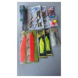 Fishing lures.  In original packs