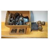 Vintage Metal Door Knobs, Pulls, Locks