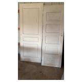 2-paneled doors