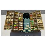 Plano tackle box w/64 lures