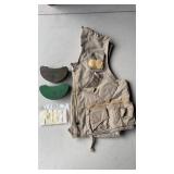 Allen Sportswear fishing vest  ( L ) , 2 metal