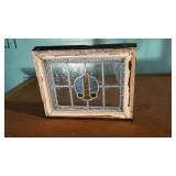 Antique Stained Glass Window Pane
