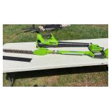 Greenworks 40 V lithium battery operated tools