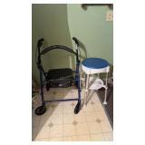 Drive Handicap Walker & Shower Stool