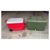 Igloo & Rubber Maid coolers