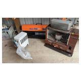 Kerosene heaters & vintage propane heater