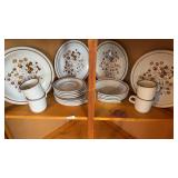 Stone Ware Dishes. Plates, Bowls, Mugs, Saucers