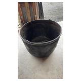 Copper apple butter kettle, 24'dia, 18'deep