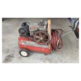 Craftsman portable air compressor, runs