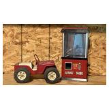 Plastic Toy Arcade & Tonka Dune Buggy