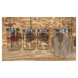 Glass Grafco Doctor Cotton & Applications Jars