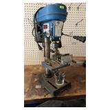 Cummins 5 spd bench drill press & bits