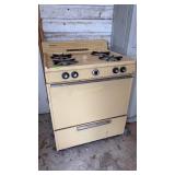 Premier 4-burner propane gas range