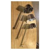 3 Large Ladles