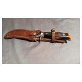 Camillus Sheath Knife. 11 In Long. #1013