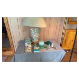 Seashell Collectables. Lamp, Lighthouses, More