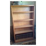 Wooden Bookcase. 60 high x 36 wide x 10 deep