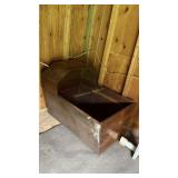 Wooden cradle top 36 x 26d x  26