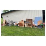 Wood & Metal Scrape pile