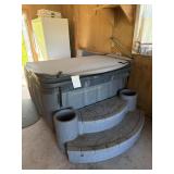 EZSPA Hot Tub with cover & steps