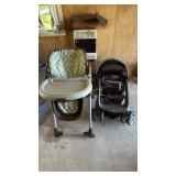 Graco Highchair & Stroller