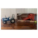 Metal Ford Tractor Model + Ertl Allis-Chalmers