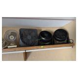 4 Fans. 2 Are Honeywell. Biggest is 11 Inches