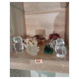 Glass Owl signed Ogel Cassini, 1 Princess House