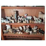 2 Shelves of Sheep Related Decorations