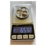 14K Gold Rings - one marked B&G