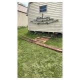 Primitives-tripod hog hanger, meat hangar, corn