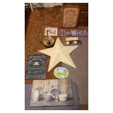 Metal Star, & other Home Decor