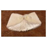Vintage White Rabbit Fur Stole in John Wanamaker