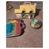 Fisher Price Little People House & Roly Poly