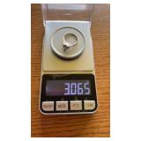14K Gold Ring w / Mystic Topaz     3.0 grams