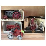 Ertl Case, McCormick diecast tractors, IHC engine
